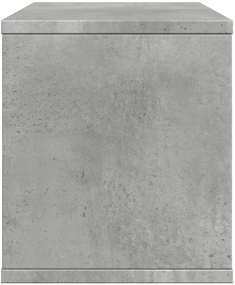 Rašomojo stalo lentyna, betono, 36x26x29,5cm, apdirbta mediena