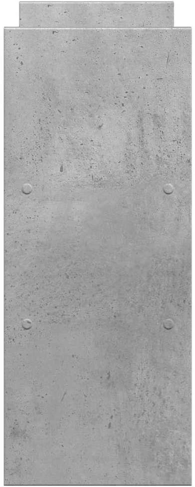 Laikiklis Rašomojo stalo lentyna, betono, 40x17x41cm, apdirbta mediena