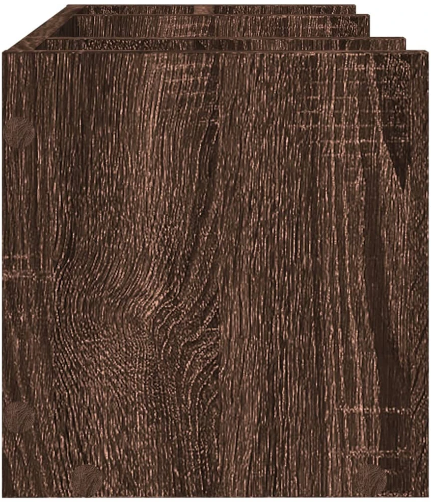 Rašomojo stalo lentyna, ruda ąžuolo, 44,5x24x25cm, mediena