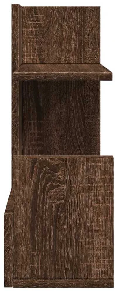Rašomojo stalo lentyna, ruda ąžuolo, 49x20x52,5cm, mediena