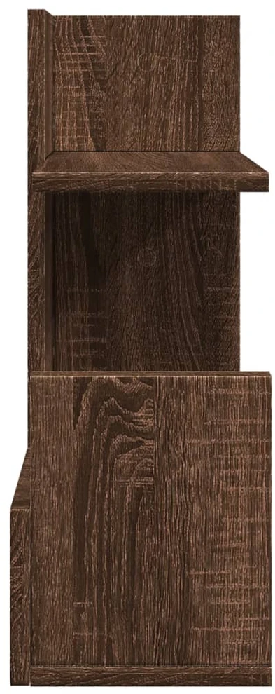 Rašomojo stalo lentyna, ruda ąžuolo, 49x20x52,5cm, mediena