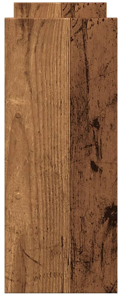 Laikiklis Rašomojo stalo lentyna, sendintos medienos, 40x17x41cm, mediena