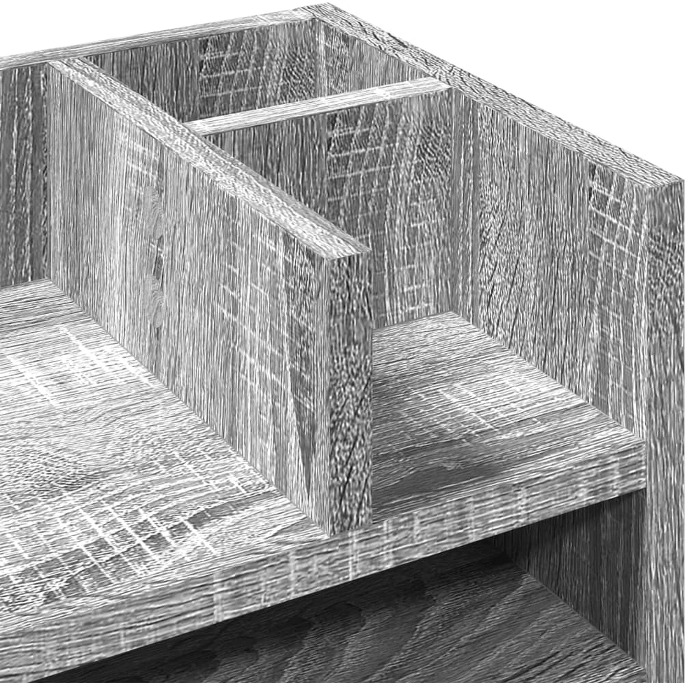 Rašomojo stalo lentyna, sonoma ąžuolo, 44,5x24x25cm, mediena