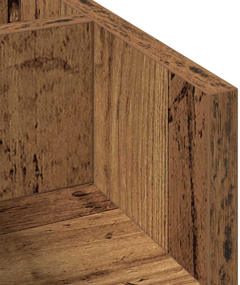 Darbo stalo organizatorius Sendintos medienos 44,5 x 24 x 25 cm