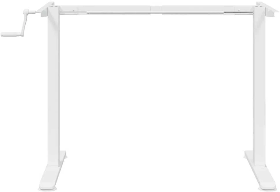 Rašomojo stalo rėmas, baltas, (94–135)x60x(70–114)cm, plienas