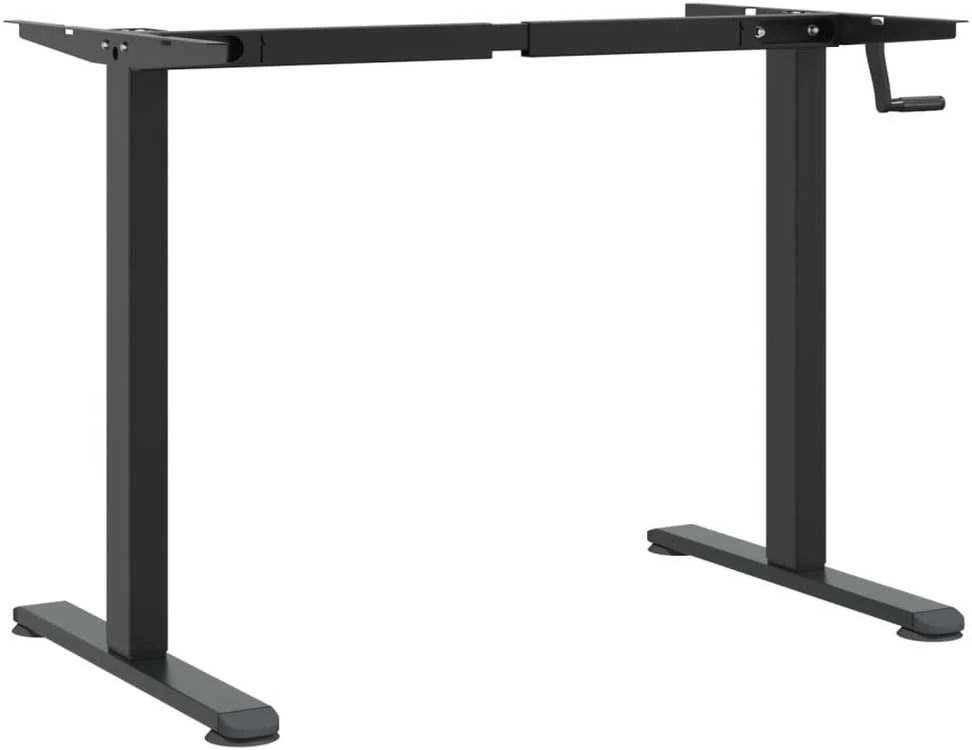 Rašomojo stalo rėmas, juodas, (94–135)x60x(70–114)cm, plienas