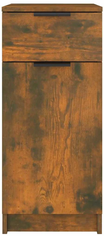 Rašomojo stalo spintelė, ąžuolo, 33,5x50x75cm, apdirbta mediena