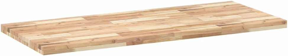 Rašomojo stalo stalviršis, 120x60x4cm, akacijos masyvas