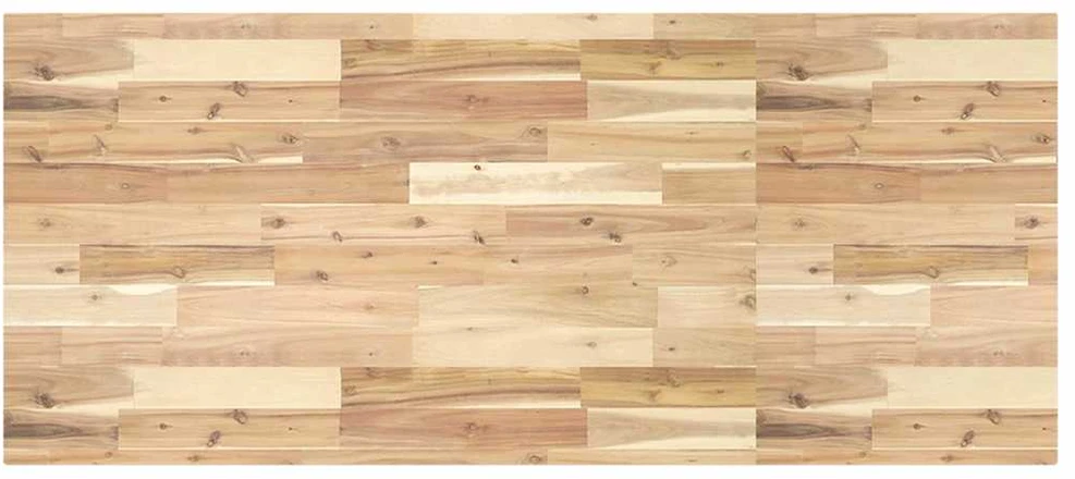 Rašomojo stalo stalviršis, 120x60x4cm, akacijos masyvas