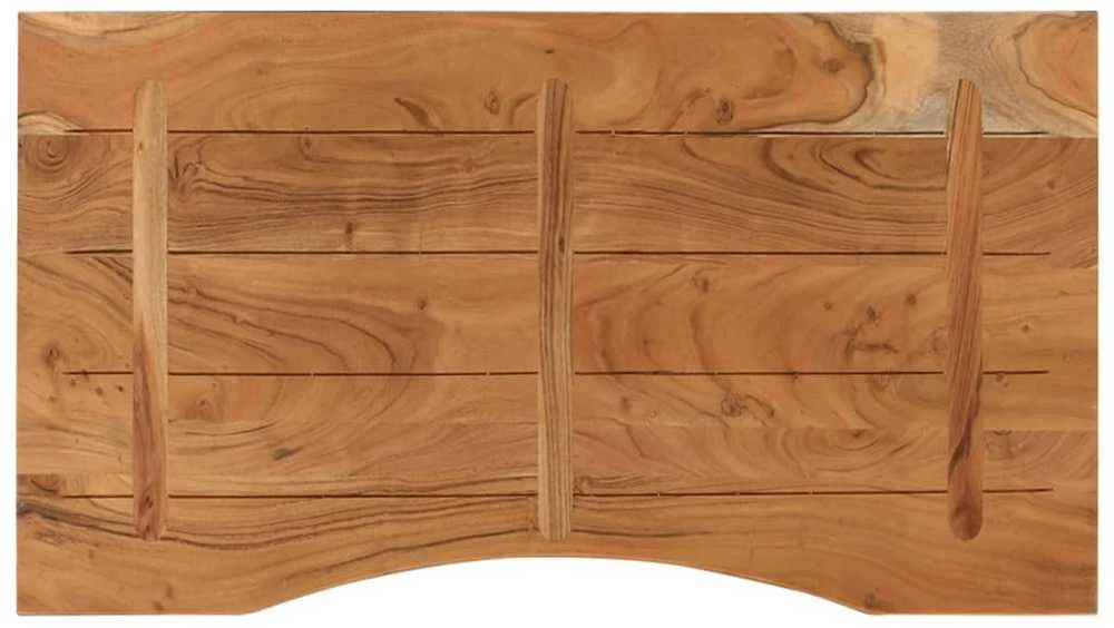 Rašomojo stalo stalviršis, 90x50x2,5cm, akacijos masyvas