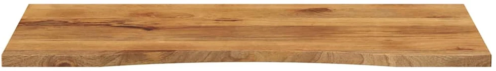 Rašomojo stalo stalviršis su linkiu, 110x50x2,5 cm, mango