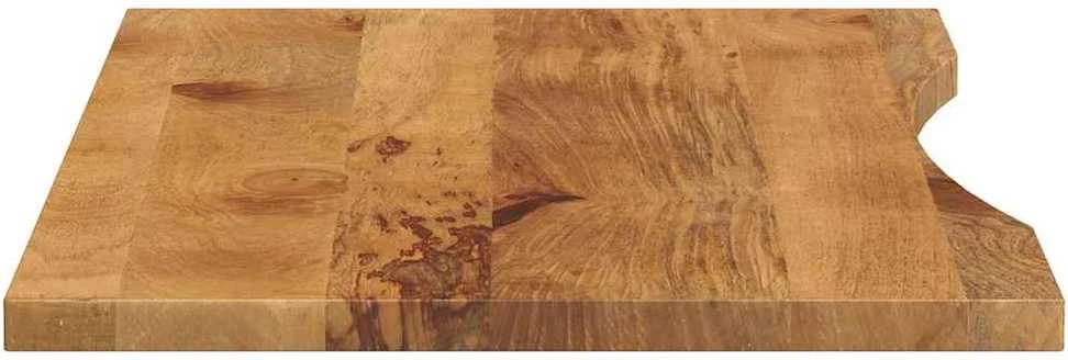 Rašomojo stalo stalviršis su linkiu, 110x50x2,5 cm, mango