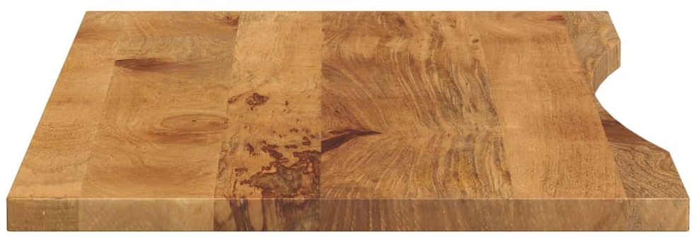 Rašomojo stalo stalviršis su linkiu, 120x60x2,5cm, mango