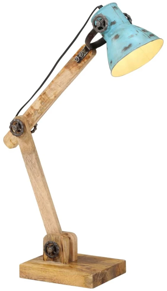 Pakabinamas šviestuvas Rašomojo stalo šviestuvas, baltintas mėlynas, 23x18x96cm, 25W