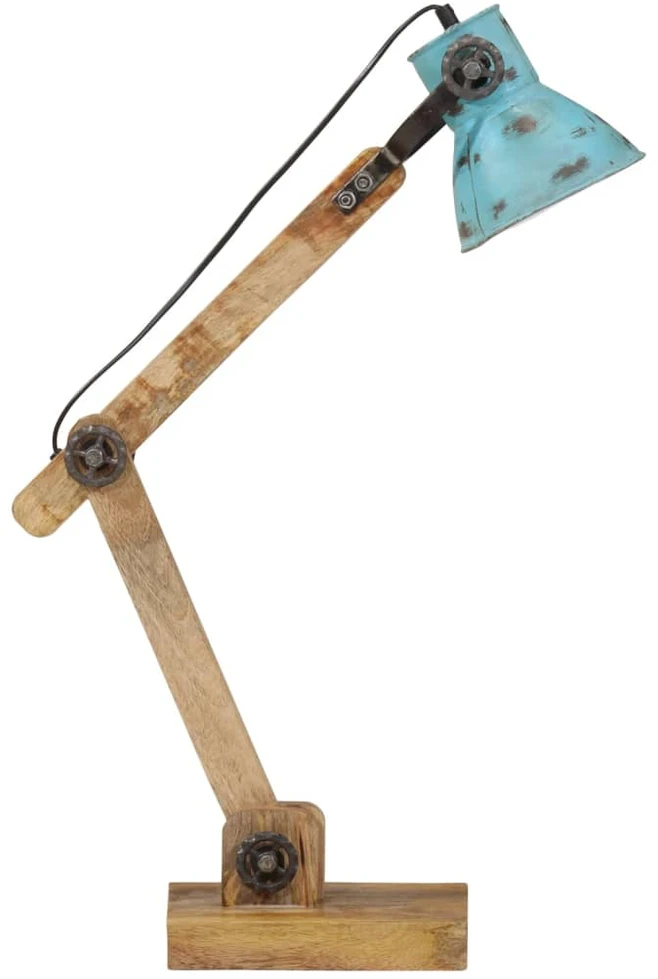 Pakabinamas šviestuvas Rašomojo stalo šviestuvas, baltintas mėlynas, 23x18x96cm, 25W