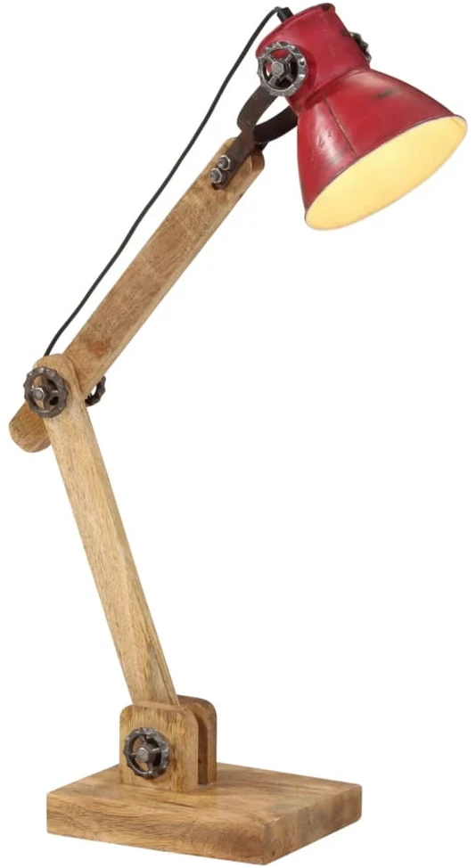 Pakabinamas šviestuvas Rašomojo stalo šviestuvas, baltintas raudonas, 23x18x96cm, 25W