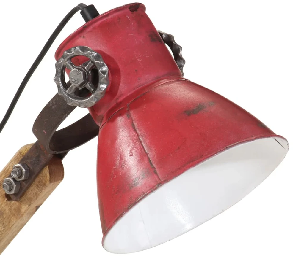 Pakabinamas šviestuvas Rašomojo stalo šviestuvas, baltintas raudonas, 23x18x96cm, 25W