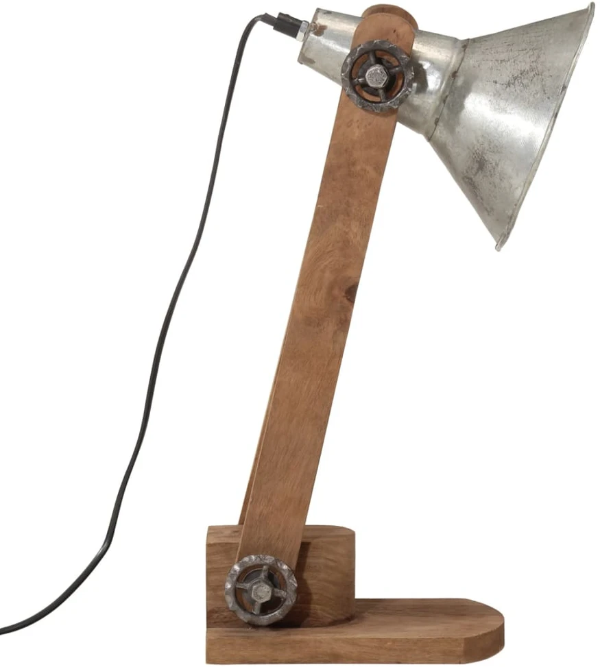 Pakabinamas šviestuvas Rašomojo stalo šviestuvas, sidabrinis, 23x13x52cm, 25W, E27