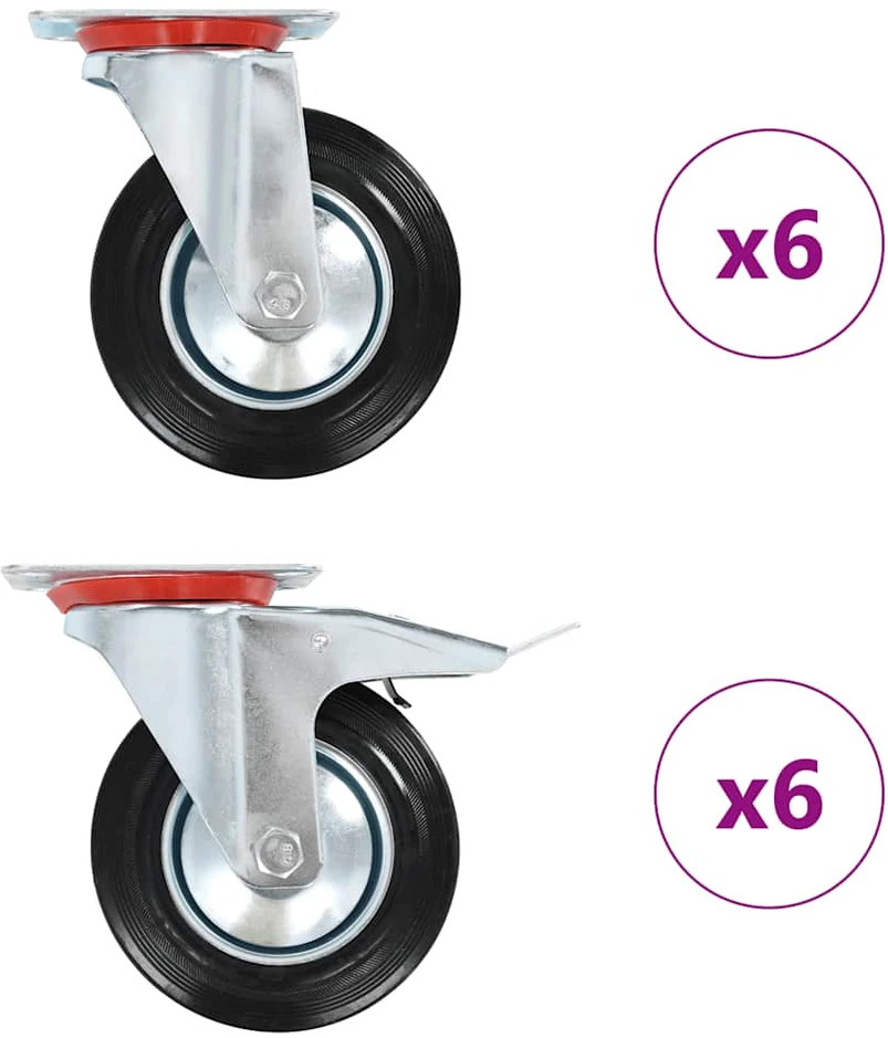 Ratukai, 12vnt., 160mm