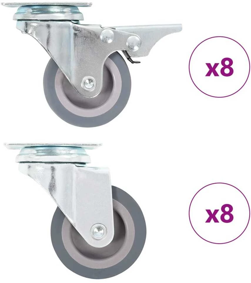Ratukai, 16vnt., sukami, 50mm