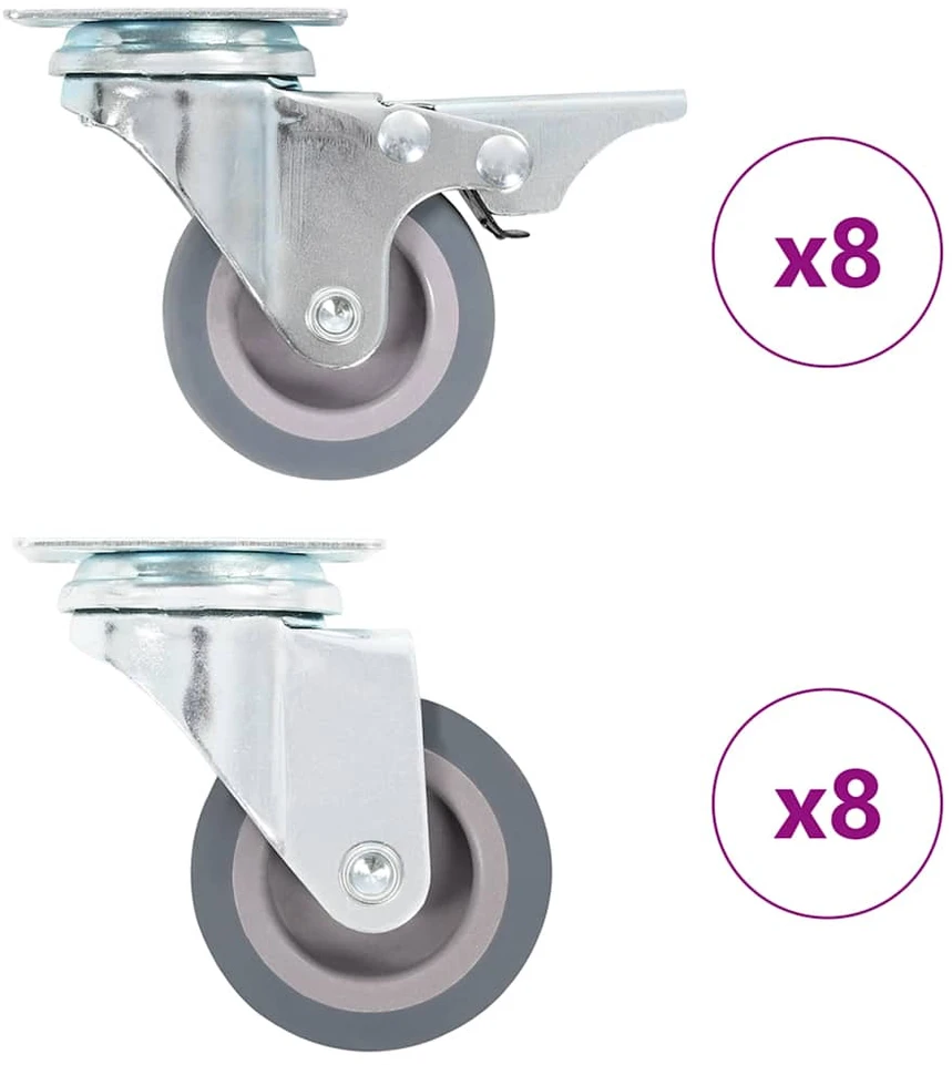 Ratukai, 16vnt., sukami, 50mm