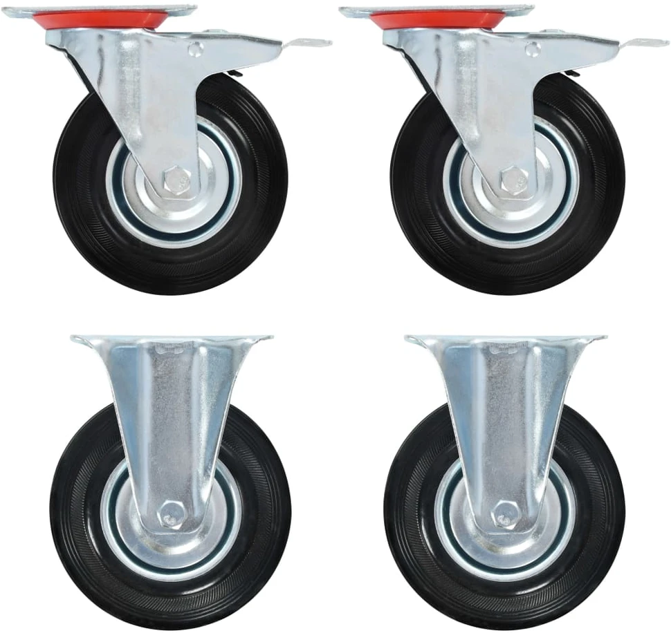 Ratukai, 4 vnt., 125 mm