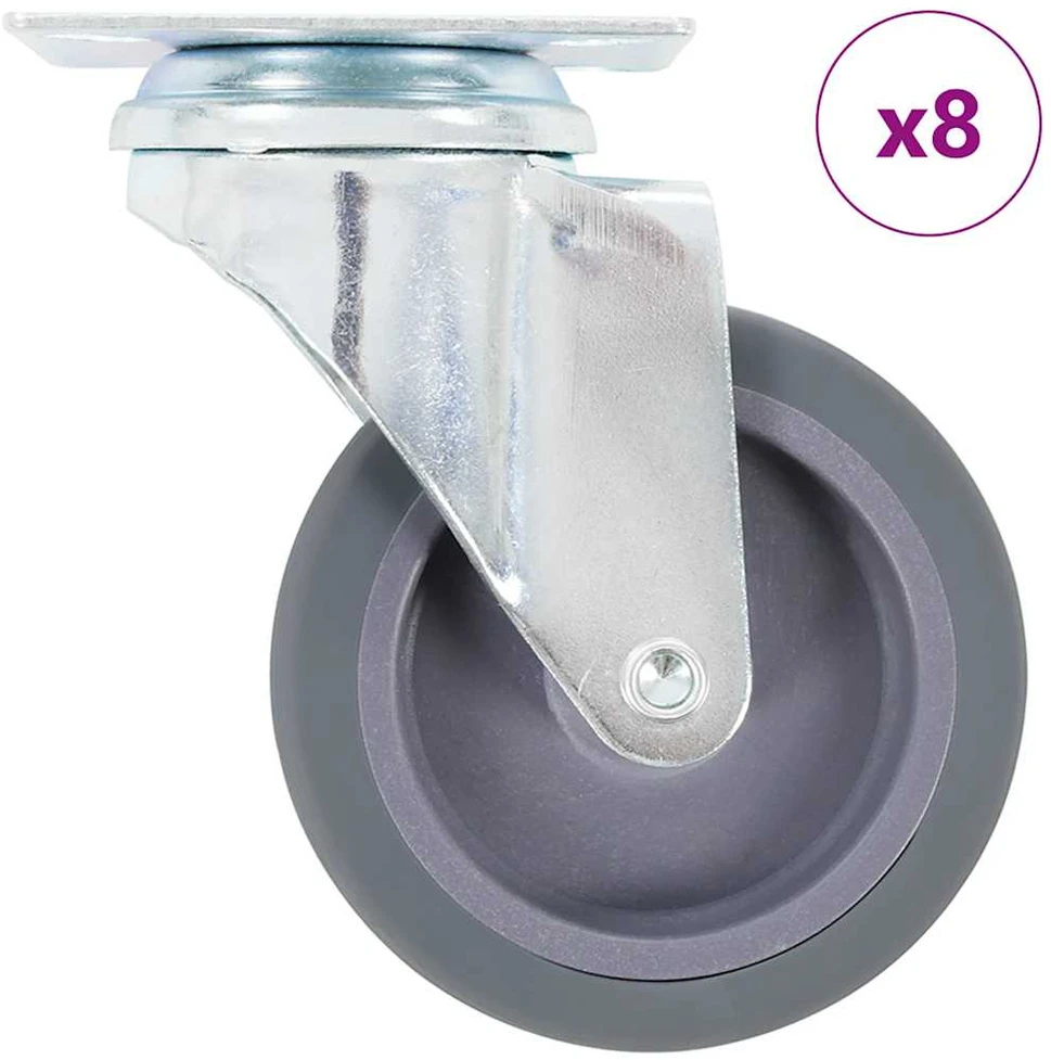 Ratukai, 8vnt., pasukami, 75mm