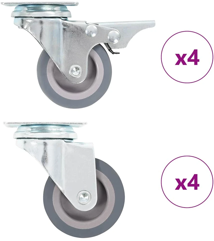 Ratukai, 8vnt., sukami, 50mm