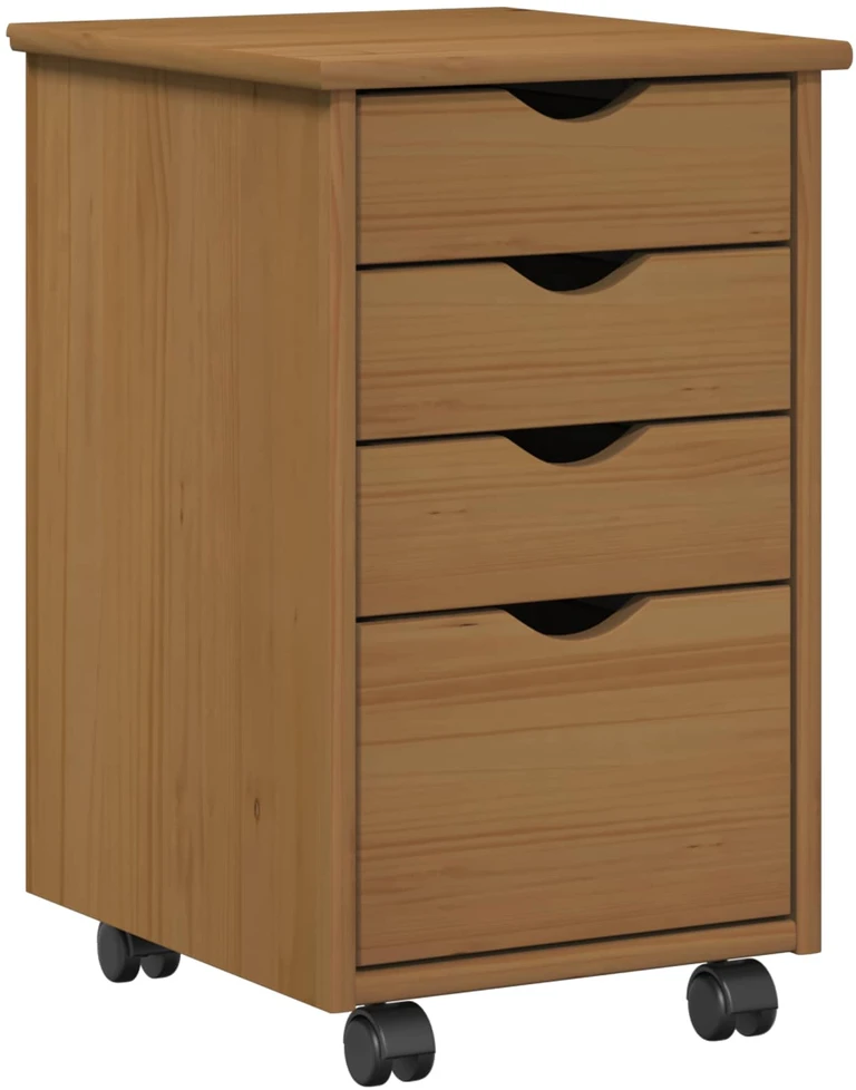 Ratuotas kabinetas MOSS Medaus Ruda 34 x 39 x 56 cm