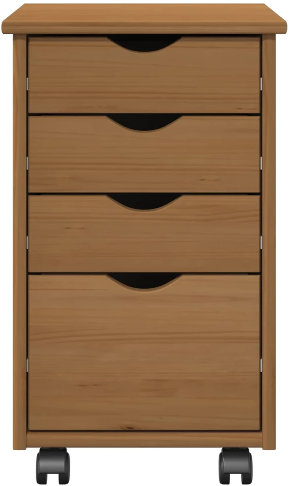 Ratuotas kabinetas MOSS Medaus Ruda 34 x 39 x 56 cm