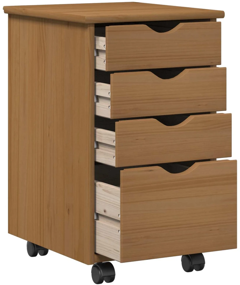 Ratuotas kabinetas MOSS Medaus Ruda 34 x 39 x 56 cm