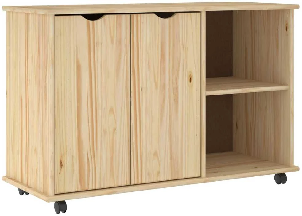 Ratuotas kabinetas Ruda 100 x 39 x 65,5 cm Kietas pušies medis