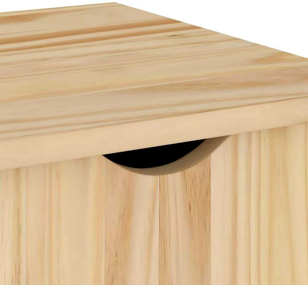 Ratuotas kabinetas Ruda 100 x 39 x 65,5 cm Kietas pušies medis