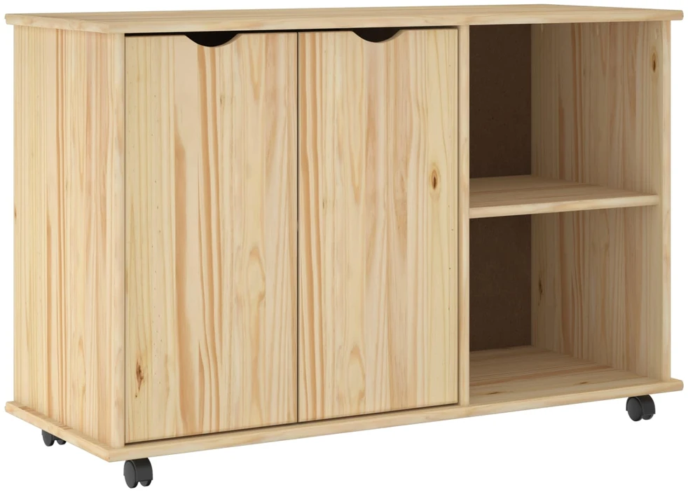 Ratuotas kabinetas Ruda 100 x 39 x 65,5 cm Kietas pušies medis