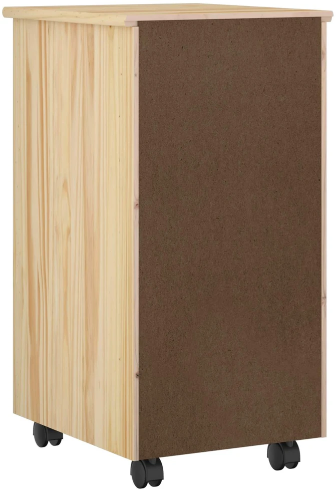 Ratuotas kabinetas Ruda 34 x 39 x 65,5 cm Kietas pušies medis