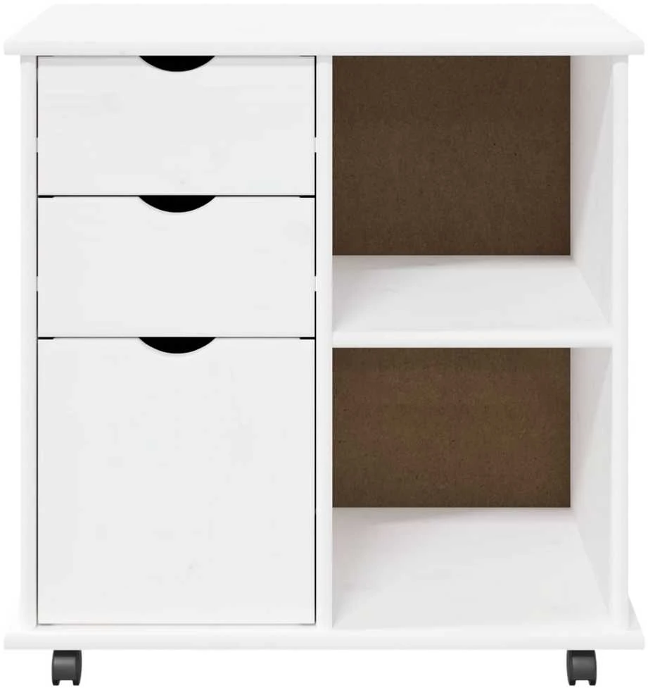 Ratuotas kabinetas 63,5 x 39 x 65,5 cm Kietas pušies medis