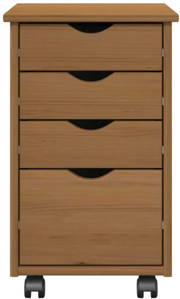 Ratuotas kabinetas MOSS Medaus Ruda 34 x 39 x 56 cm
