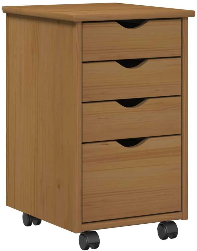 Ratuotas kabinetas MOSS Medaus Ruda 34 x 39 x 56 cm