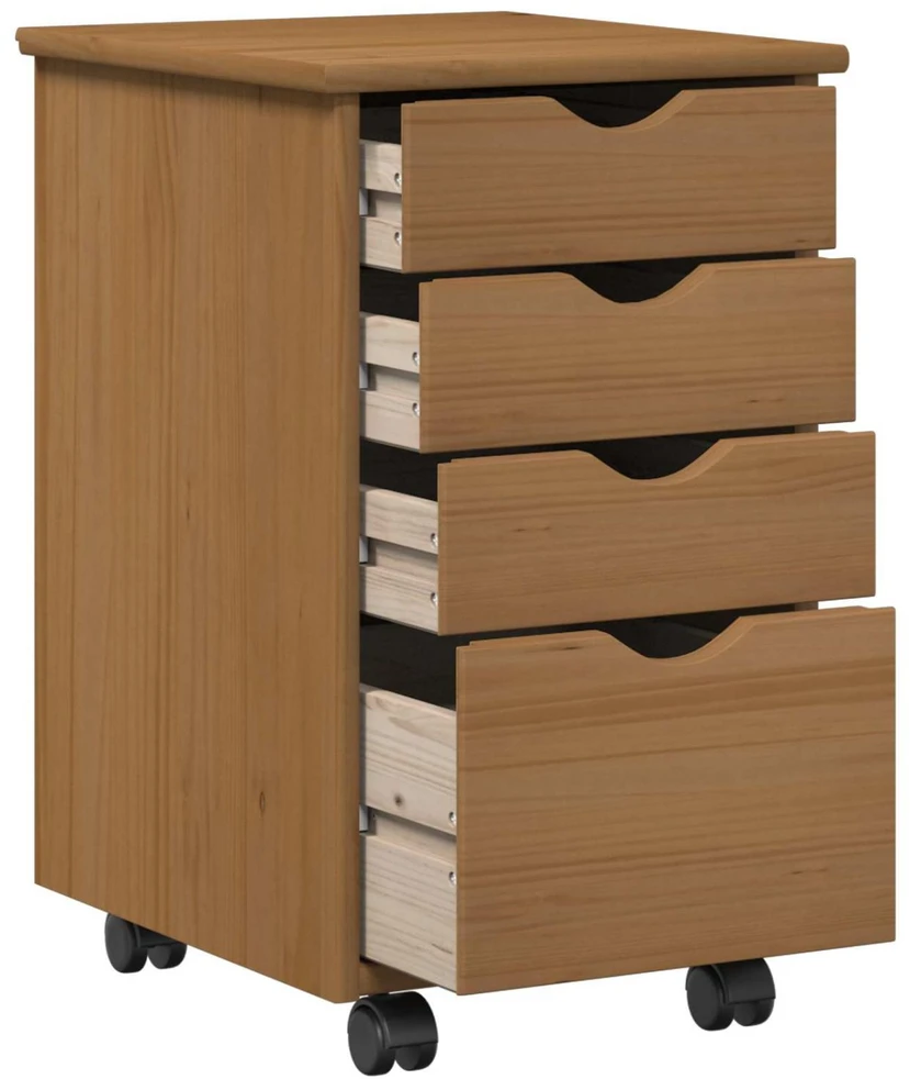 Ratuotas kabinetas MOSS Medaus Ruda 34 x 39 x 56 cm