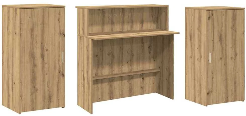 Registratūra, artisano, 200x50x103,5 cm, apdirbta mediena