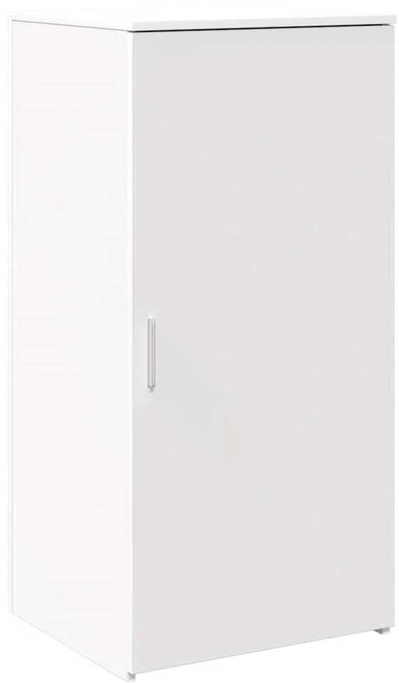Registratūros stalas, baltas, 200x50x103,5 cm, inžinerinė mediena