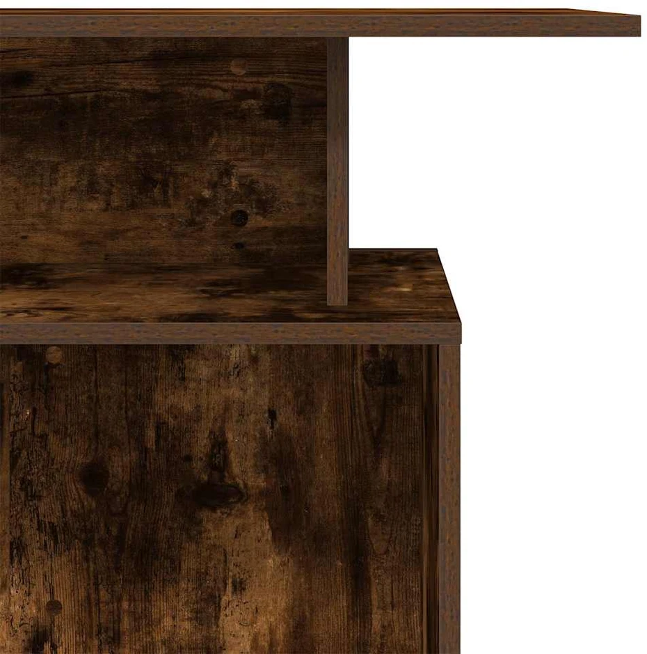 Registratūra, dūminio ąžuolo, 100x40x104 cm, apdirbta mediena