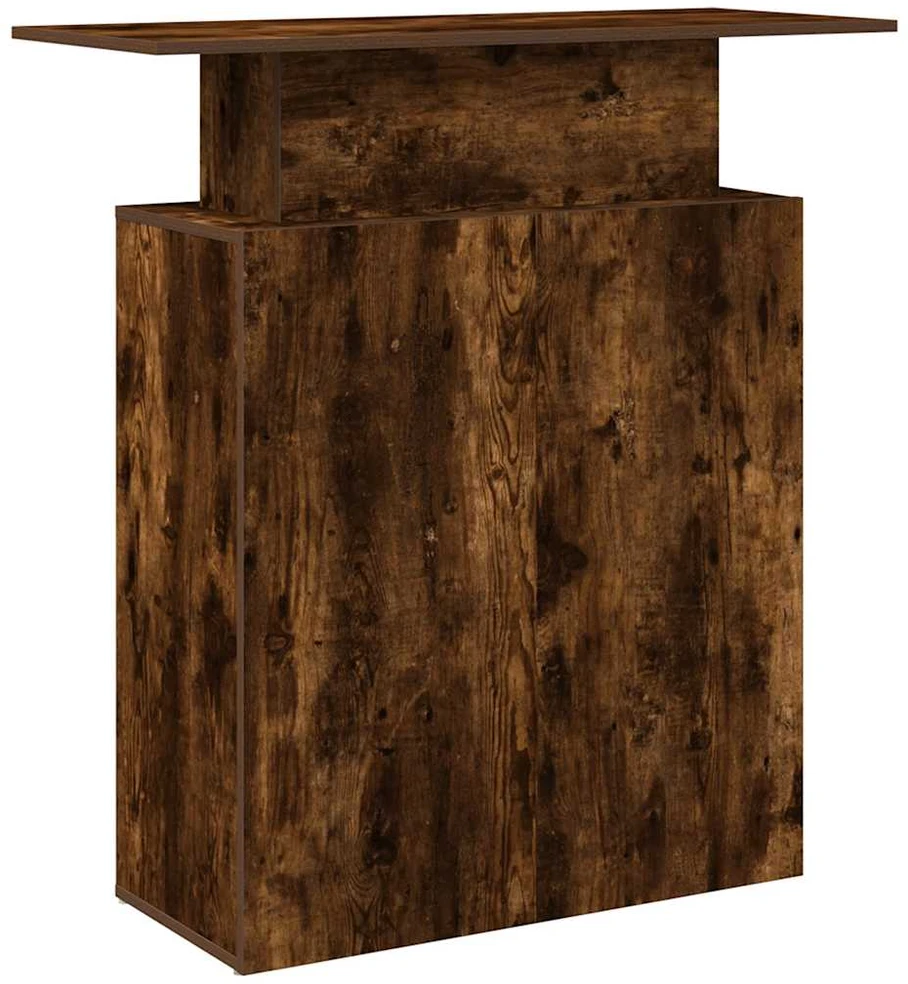 Registratūra, dūminio ąžuolo, 100x40x104 cm, apdirbta mediena