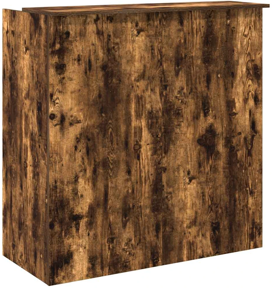 Registratūra, dūminio ąžuolo, 100x50x103,5 cm, apdirbta mediena