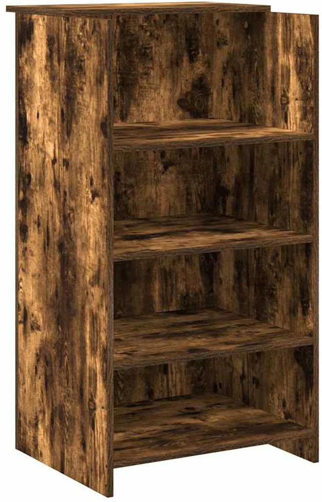 Registratūra, dūminio ąžuolo, 155x50x103,5 cm, apdirbta mediena