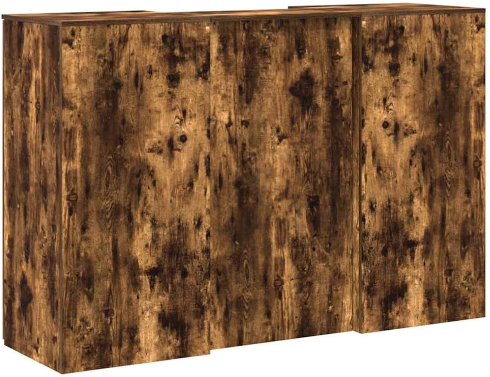 Registratūra, dūminio ąžuolo, 155x50x103,5 cm, apdirbta mediena
