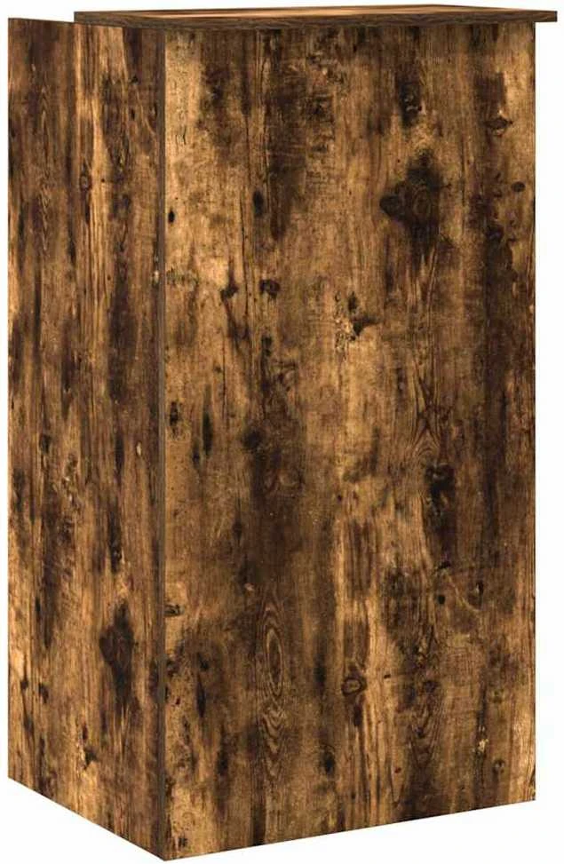 Registratūra, dūminio ąžuolo, 55x50x103,5 cm, apdirbta mediena