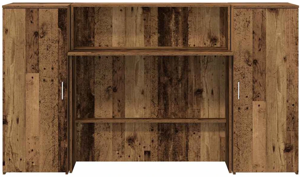 Registratūra, medienos, 180x50x103,5 cm, apdirbta mediena