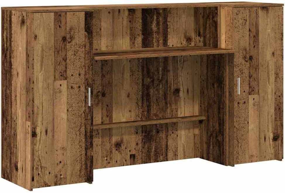 Registratūra, medienos, 180x50x103,5 cm, apdirbta mediena