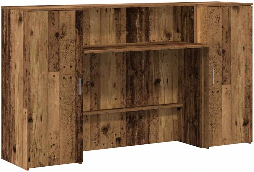 Registratūra, medienos, 180x50x103,5 cm, apdirbta mediena